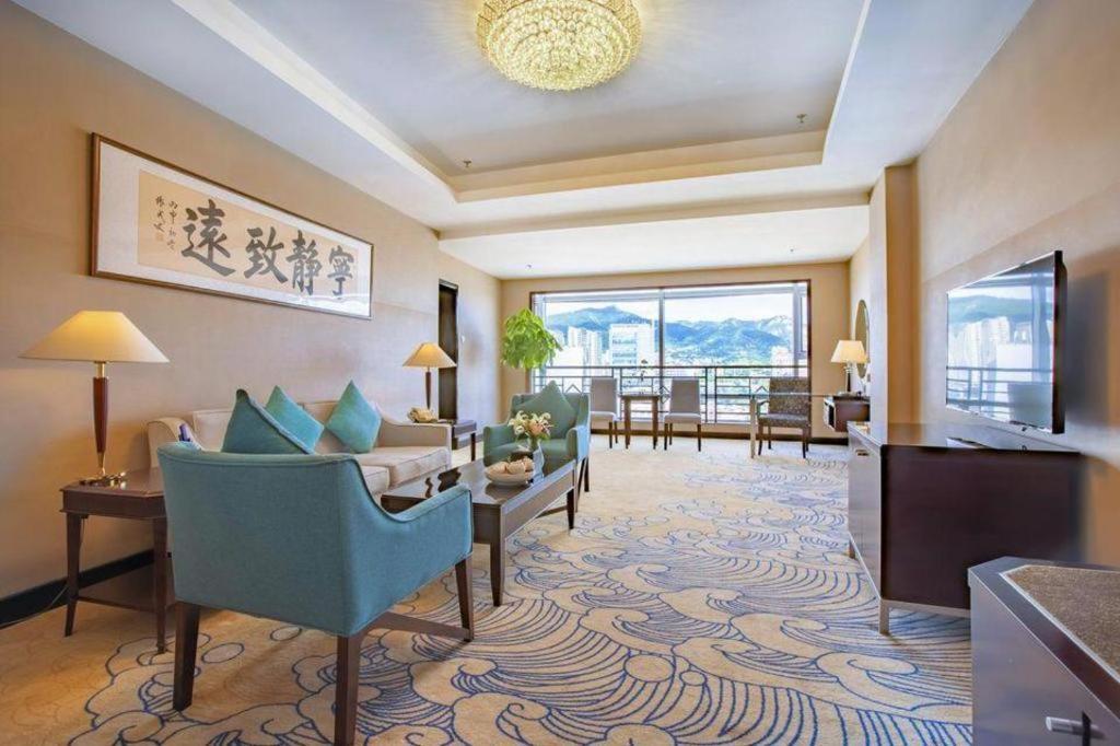 Qingdao Blue Horizon Hotel Laoshan Dış mekan fotoğraf